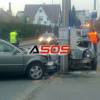 Nehoda dvoch vozidiel v Trenčíne