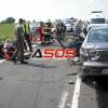 Hromadná nehoda pri obci Klasov