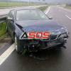Nehoda BMW 530 na R1 pri Žarnovici