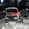 Dopravná nehoda Škoda Octavia na E65